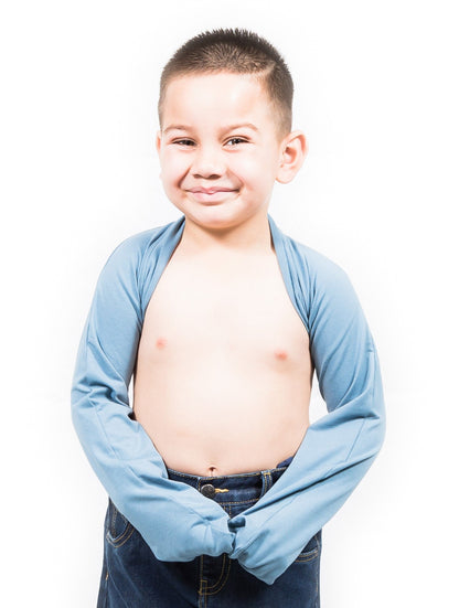 Mitten Sleeves are great for children that have eczema, chicken pox, cradle cap or any other itchy skin condition. &nbsp;Mittens they can’t pull off!